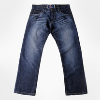 Men's 3D Fish Bone Jeans