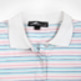 Women's Striped Short Sleeve Polo Shirt - Thumbnail 4