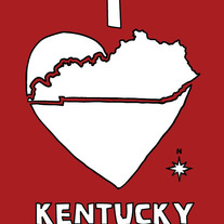 Kentucky love, 5x7 print