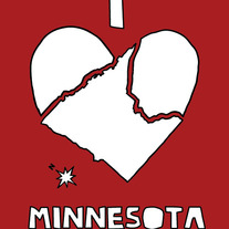 Minnesota love, 5x7 print