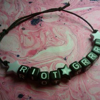RIOT GRRRL bracelet - Pastel ✭ Star Edition
