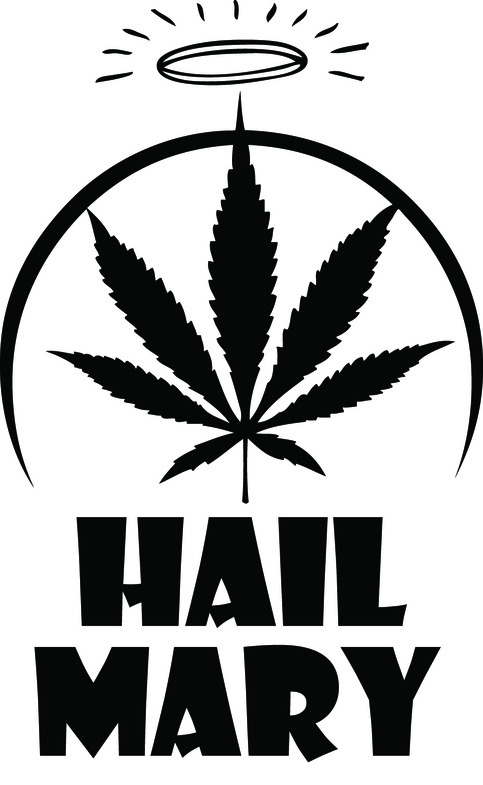 hail mary holy marijuana funny decal sticker on storenvy editor shirts