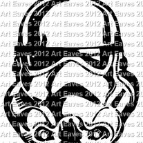 Star Wars Storm Trooper Vinyl Decal