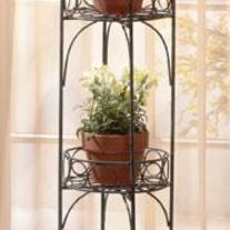 TWO-TIER PLANT STAND