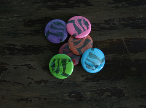 Grrrl Gang Button Set of 6