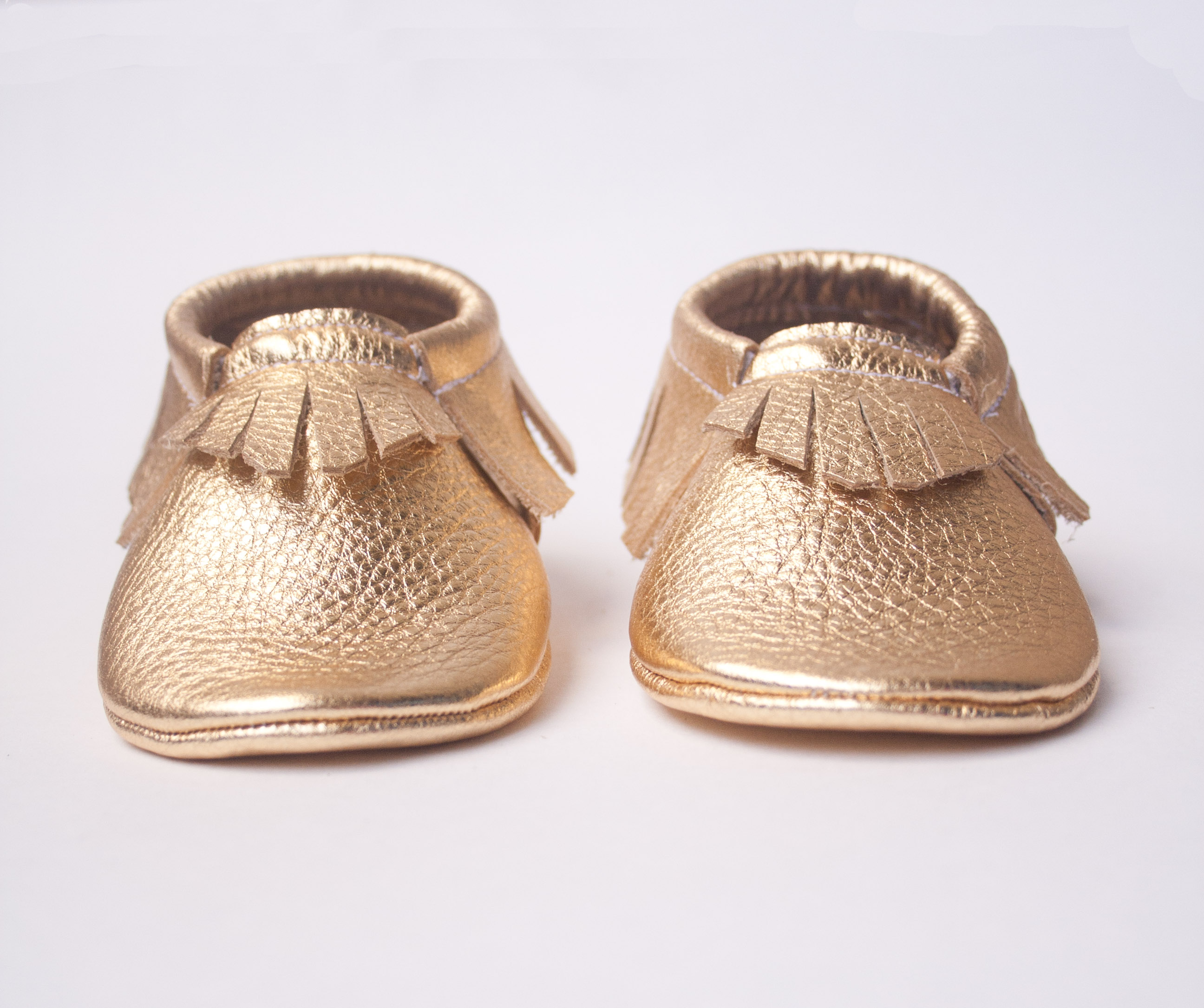 Metallic Gold Moccasins · Hello Little Scout · Online