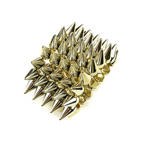 Spike Cuff - Gold