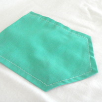 Turquoise Pocket Punt T-Shirt