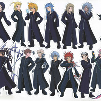 Stickers - KH Organization XIII Character Stickers (Fanart)