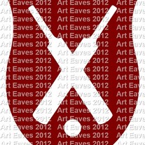 Cricket Shield Bats and Ball Vinyl Decal