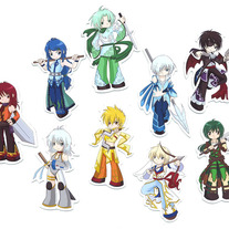 Mini Magnets - Elemental Chibi Bishonen Magnets
