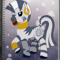 Notebook L - My Little Pony FiM: Zecora (Fanart)