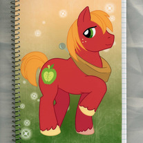 Notebook M - My Little Pony FiM: Big Mac (Fanart)