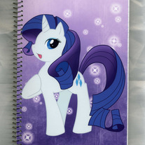 Notebook M - My Little Pony FiM: Rarity (Fanart)