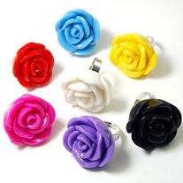 Acrylic Rose Ring