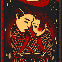 Rain Birds - print
