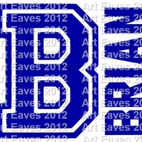 Varsity Letter Name Decal