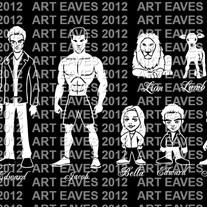 Twilight Family Car Decal Up to 5 Characters 
