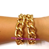 Gold Double Wrap Bracelet