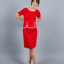 Jackie Red Dress