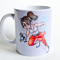 Chell's Cupcake Portal Mug