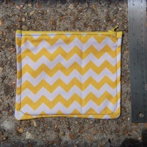 Chevron Pouch