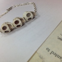 Ivory Skull Arm Candy - Pick Your Chain