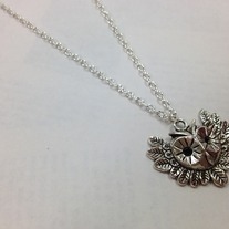 Silver Owl Necklace