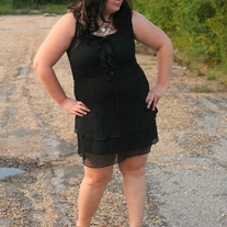 Old Navy Chiffon Dress, Black- Large