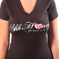 Shh, Honey Football Black