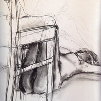 Reclining Chair Nude