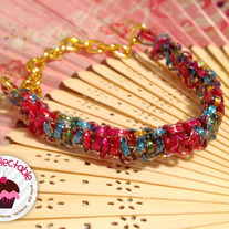 Sparkly Rainbow Bracelet
