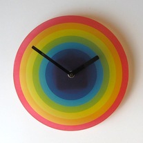 Objectify Rainbow Wall Clock