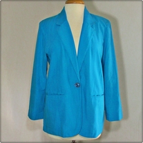 Long Cerulean Blazer