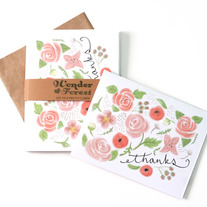 Botanical Thank You Cards Set of 6
