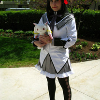 Madoka Magica Homura Akemi Cosplay Costume
