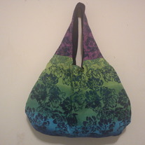 Handmade 2 in 1 Reversible Handbag/ Flower Prints 
