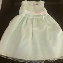 Green Lace Dress Size 3T