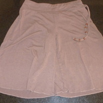 Brown Gaucho Pants-Limited Too-Size 10