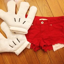 Forever 21 Red Shorts