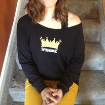 Ladies Off the Shoulder Sweater