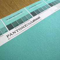 Vintage PANTONE® Poster - Green