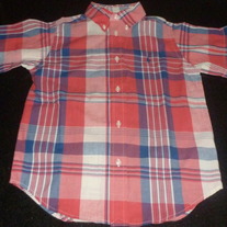 Red/Blue Plaid Shirt-Polo Ralph Lauren Size 6
