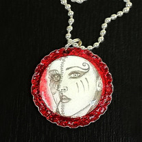 Kimberly Portrait Decay Necklace