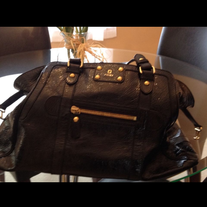 Black Patent Leather Fendi Bag