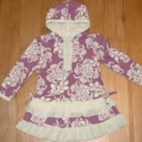 Trish Scully Hooded Ruffle Dress Outfit