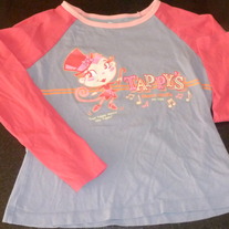 Tappy's Dance Studio LS Shirt-Children's Place Size 10/12