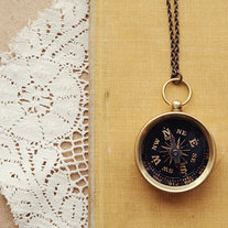 Compass Necklace - Thumbnail 1
