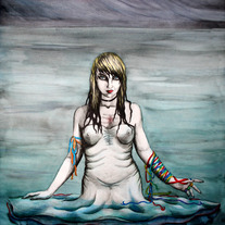 Original Watercolour Painting - She decided that when she died, she was going nowhere.