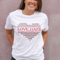 "Love Haiti" - White